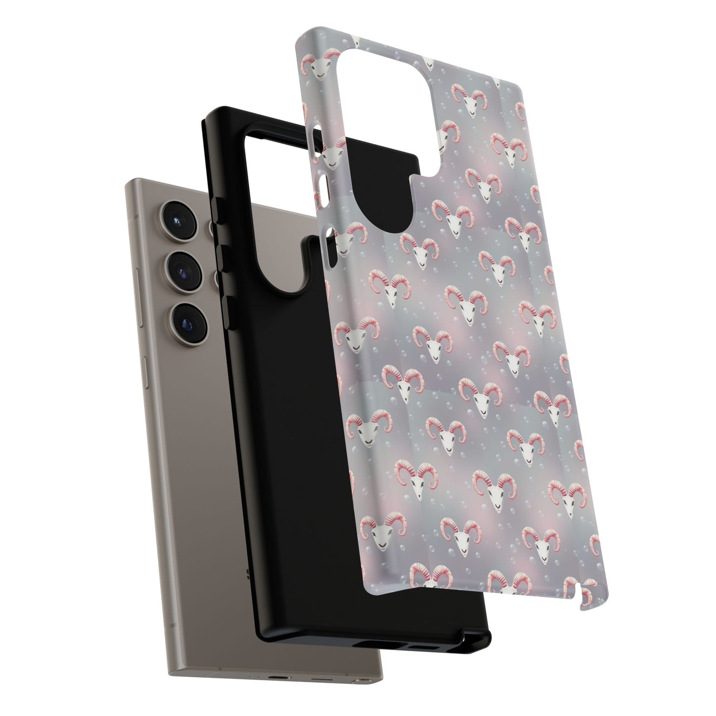 Tough Cases, Aries, Zodiac v2, Bubble Pattern