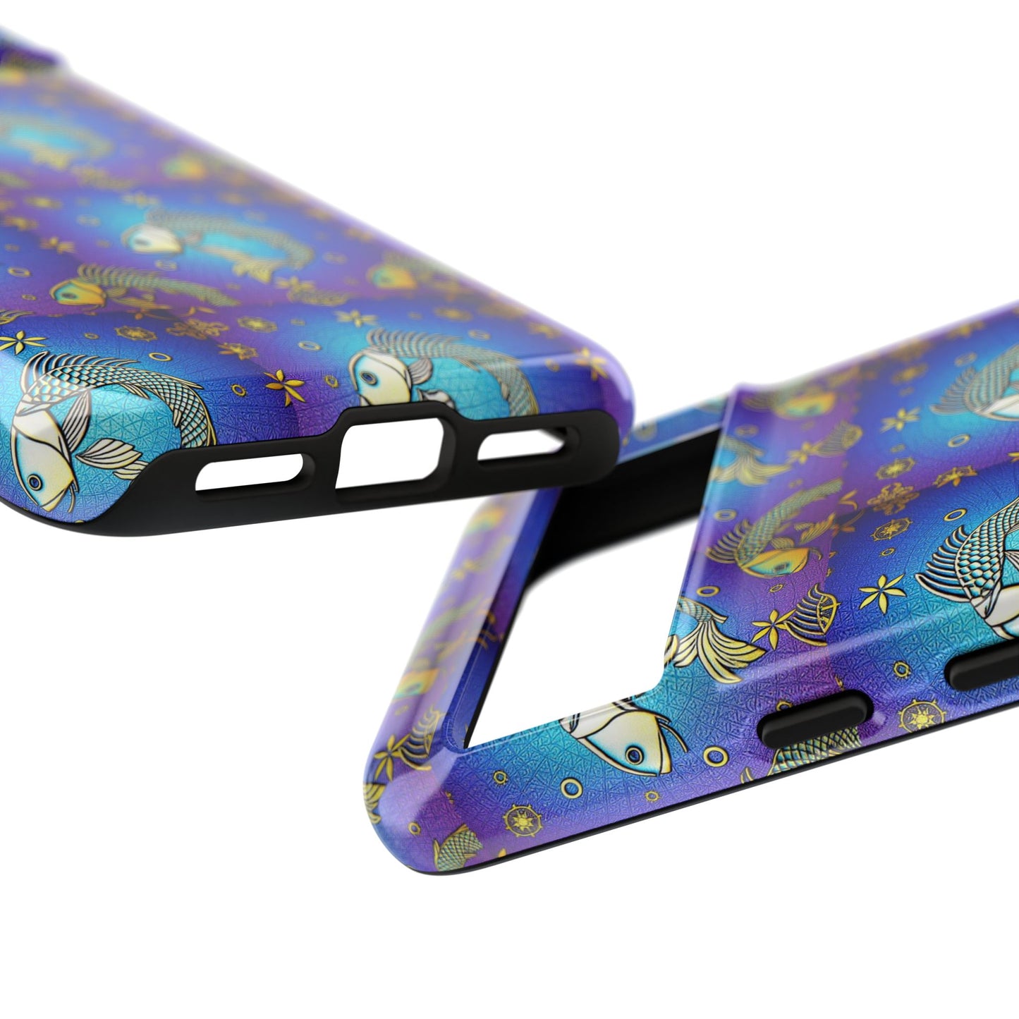 Tough Cases, Pisces, Zodiac v2, Metal Pattern