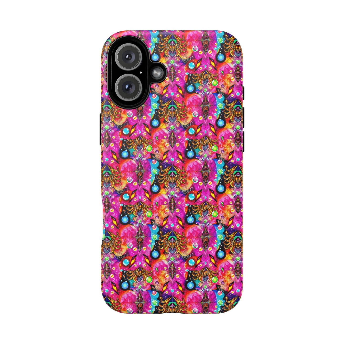 Tough Cases, Scorpio, Zodiac v1, Bubble Pattern
