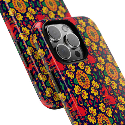 Tough Cases, Virgo, Zodiac v2, Flower Pattern