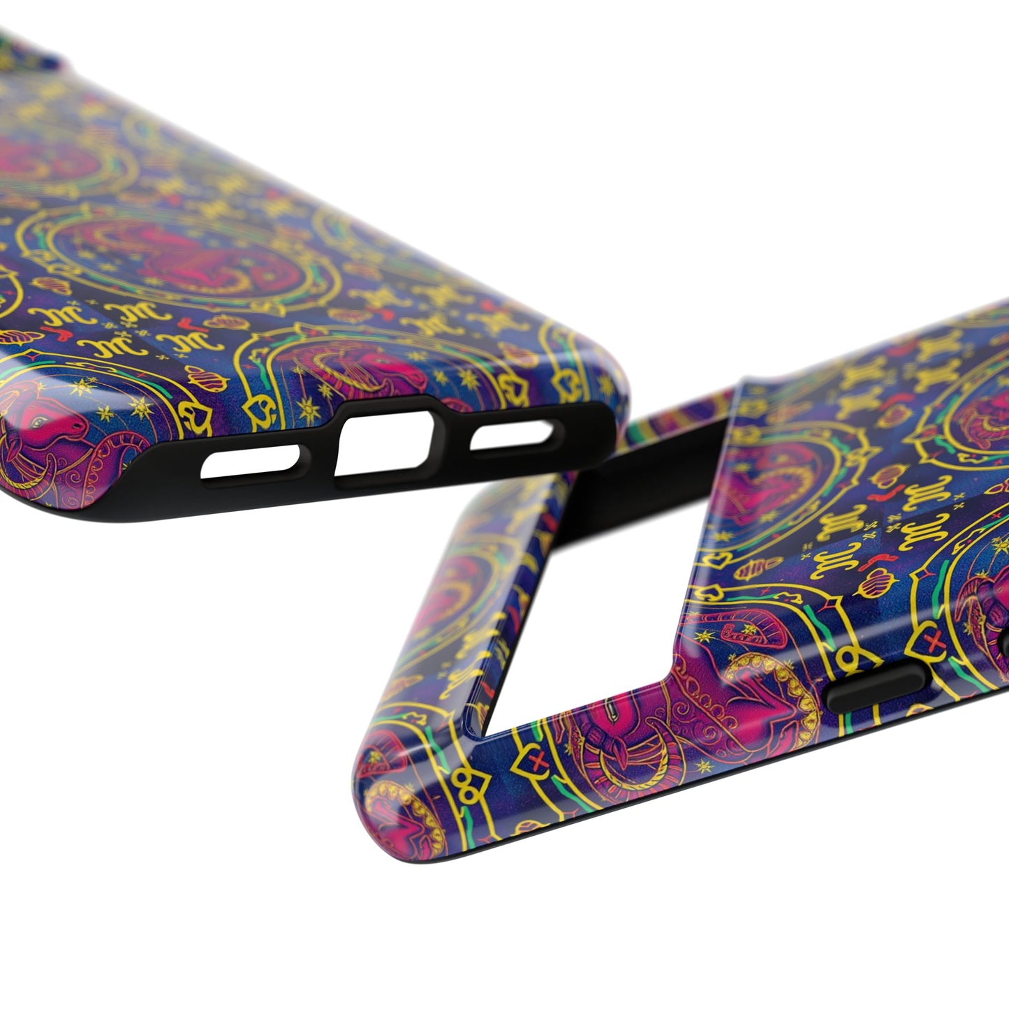 Tough Cases, Capricorn, Zodiac, Metal Pattern