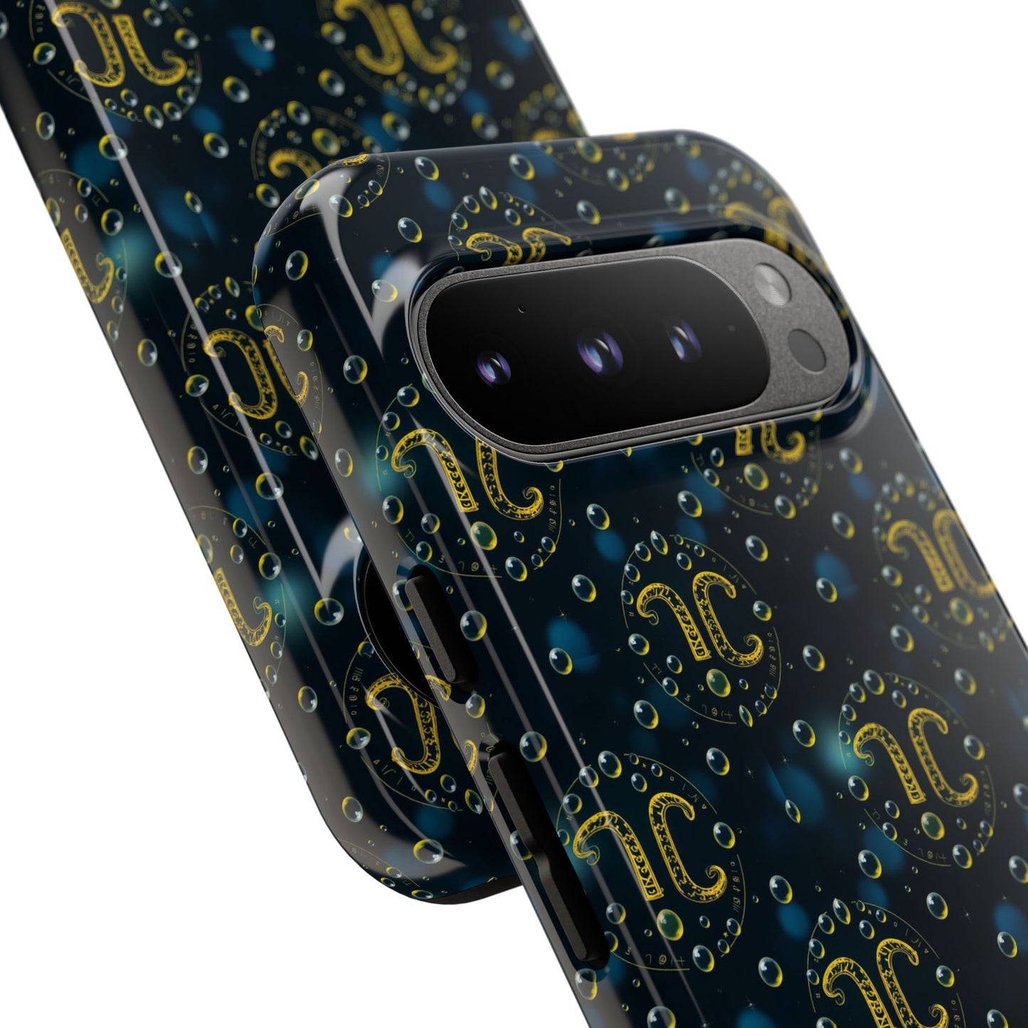 Tough Cases, Aquarius, Zodiac v2, Bubble Pattern