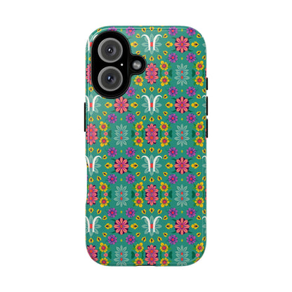 Tough Cases, Aquarius, Zodiac v4, Flower Pattern