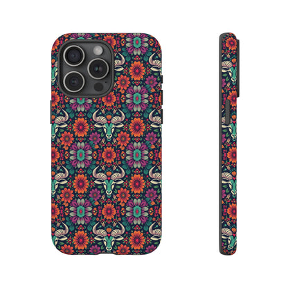 Tough Cases, Taurus, Zodiac v4, Flower Pattern