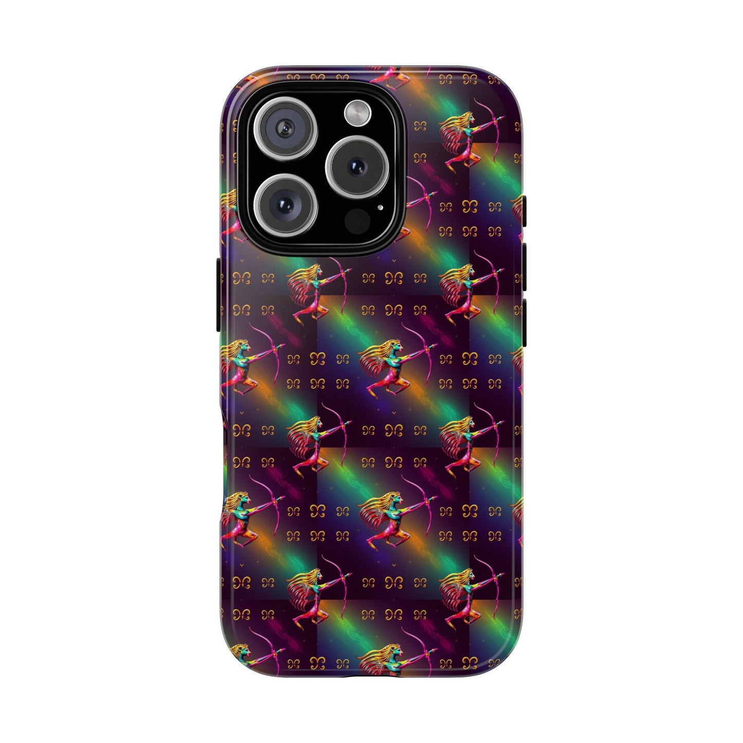 Tough Cases, Sagittarius, Zodiac v1, Metal Pattern
