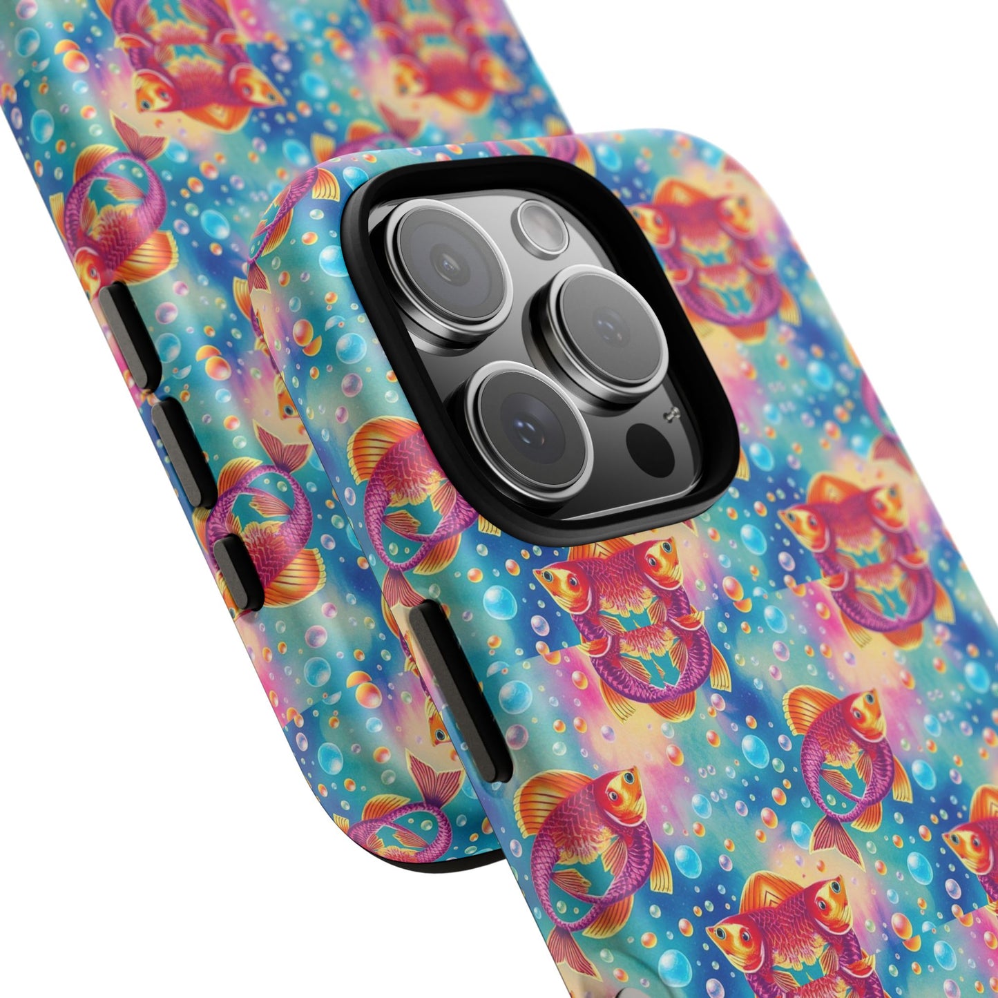 Tough Cases, Pisces, Zodiac v1, Bubble Pattern