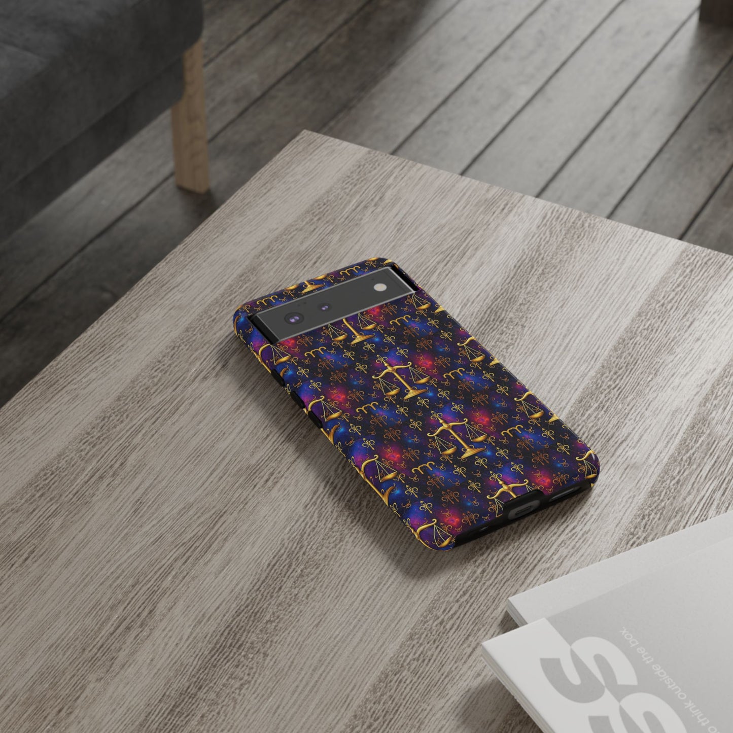 Tough Cases, Libra, Zodiac v2, Metal Pattern