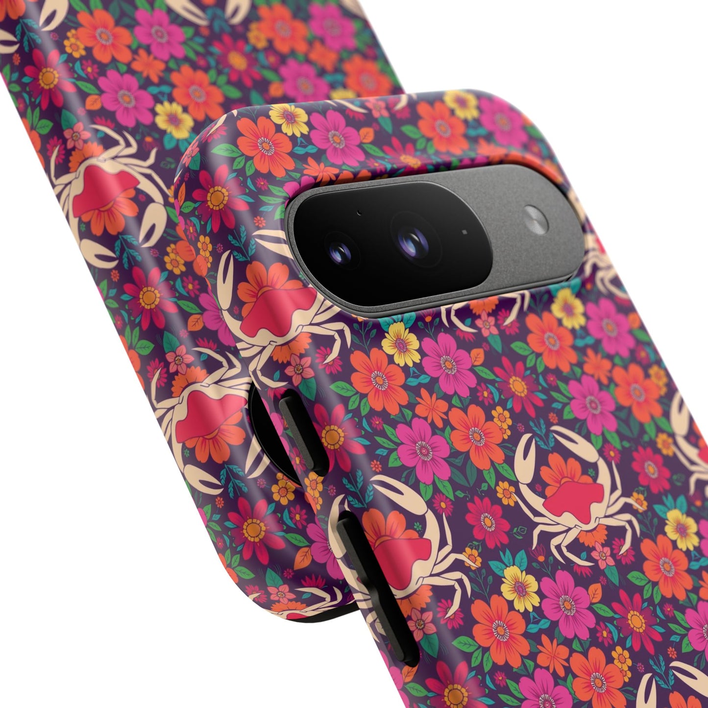Tough Cases, Cancer, Zodiac v1, Flower Pattern