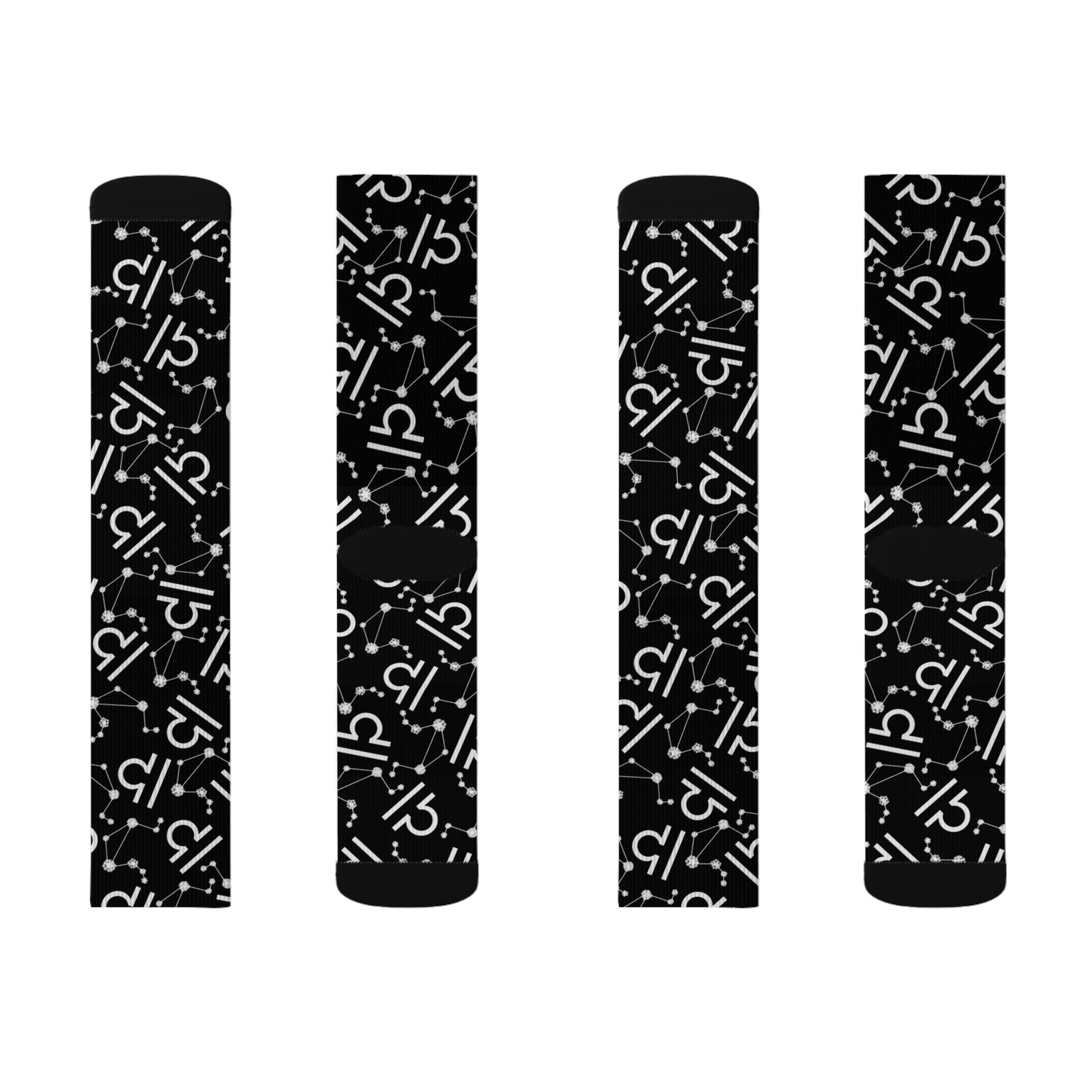 Zodiac Sublimation Socks Libra Zodiac sign
