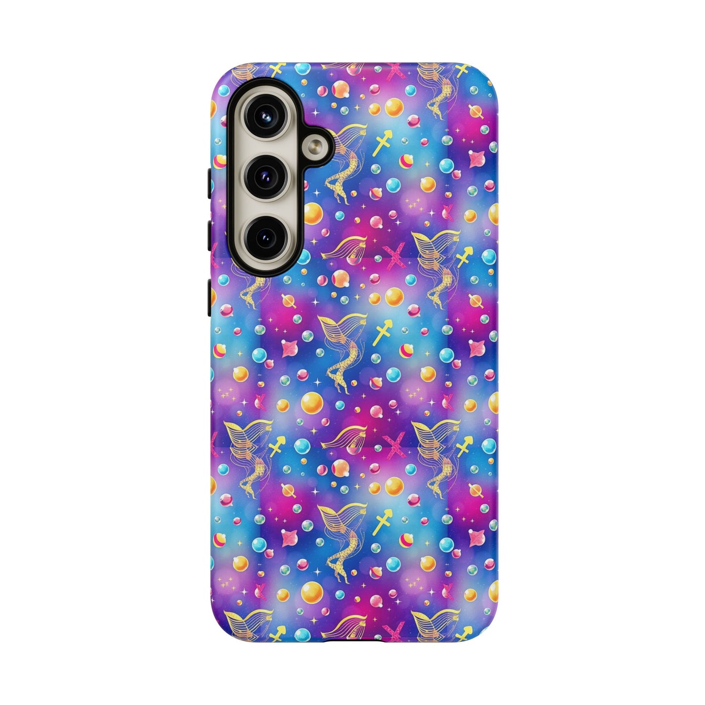Tough Cases, Sagittarius, Zodiac v3, Bubble Pattern