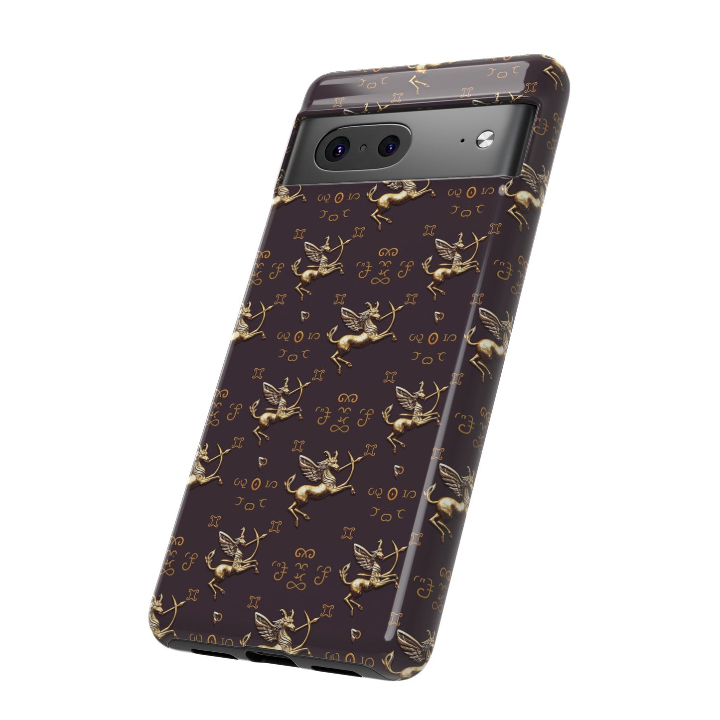 Tough Cases, Sagittarius, Zodiac v3, Metal Pattern