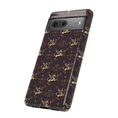 Tough Cases, Sagittarius, Zodiac v3, Metal Pattern
