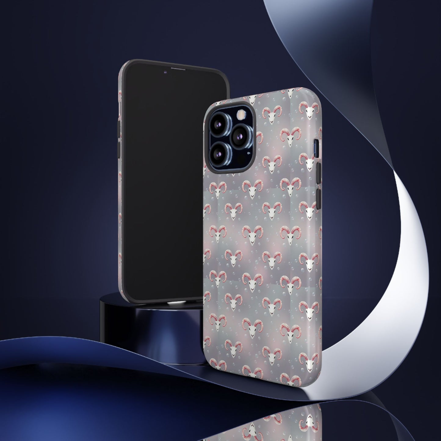 Tough Cases, Aries, Zodiac v2, Bubble Pattern