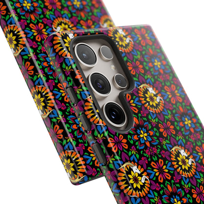 Tough Cases, Capricorn, Zodiac v2, Flower Pattern