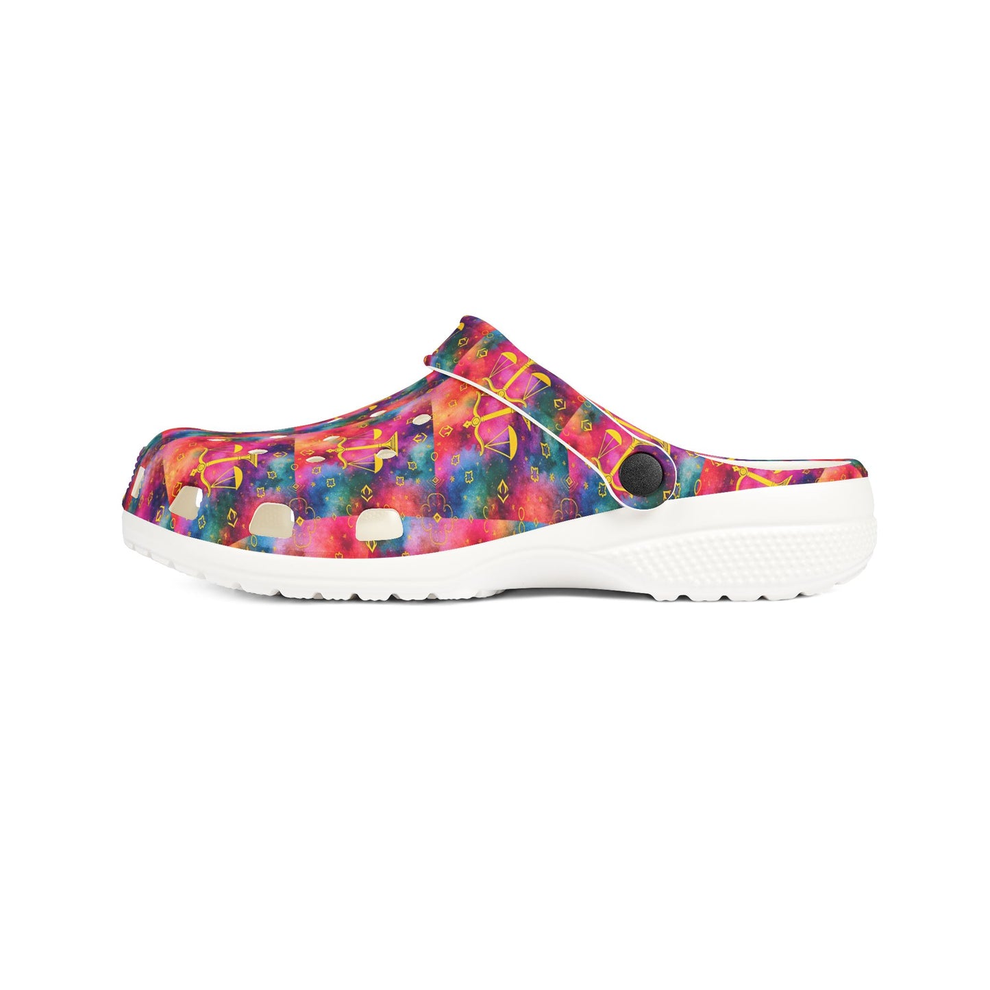 EVA Foam Rubber Shoes, (AOP), Libra, Zodiac v4, Pattern
