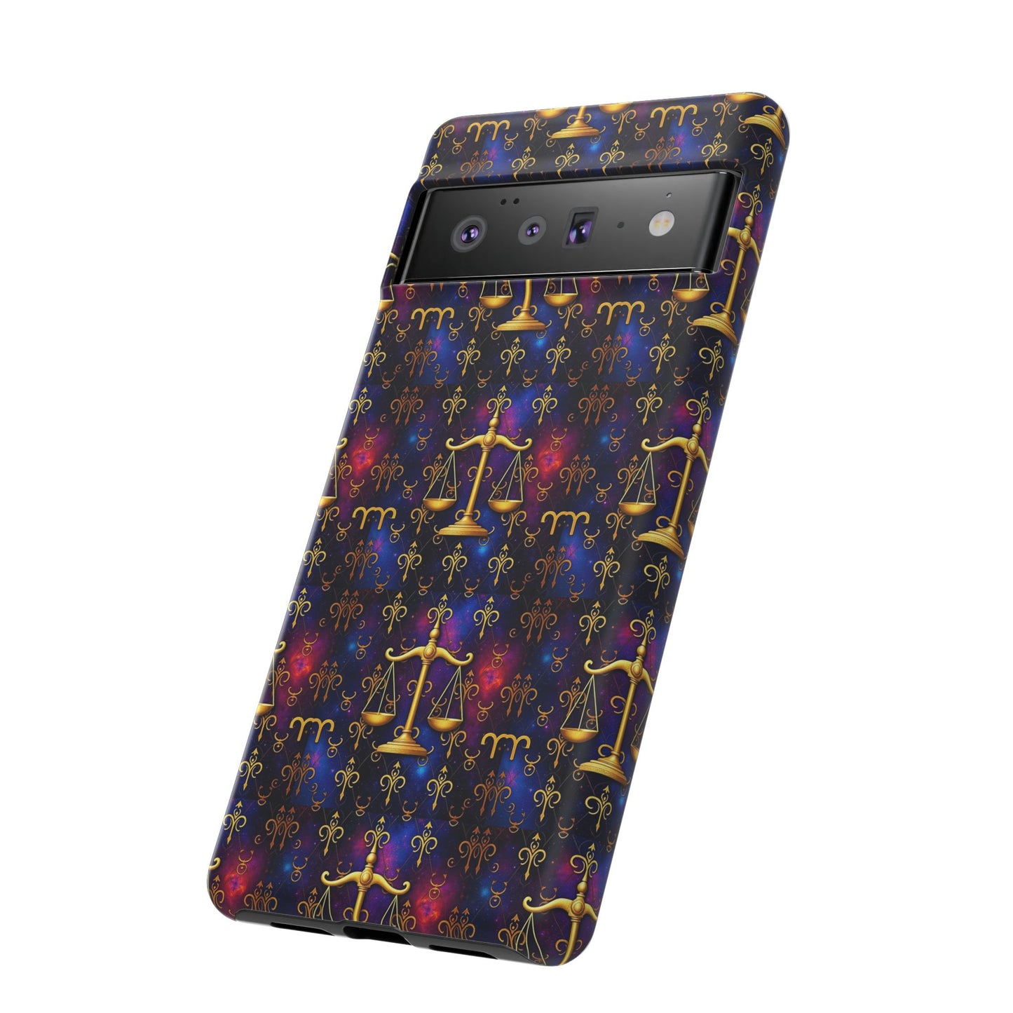 Tough Cases, Libra, Zodiac v2, Metal Pattern