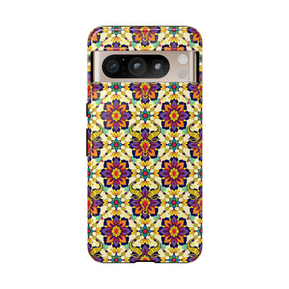 Tough Cases, Taurus, Zodiac v1, Flower Pattern