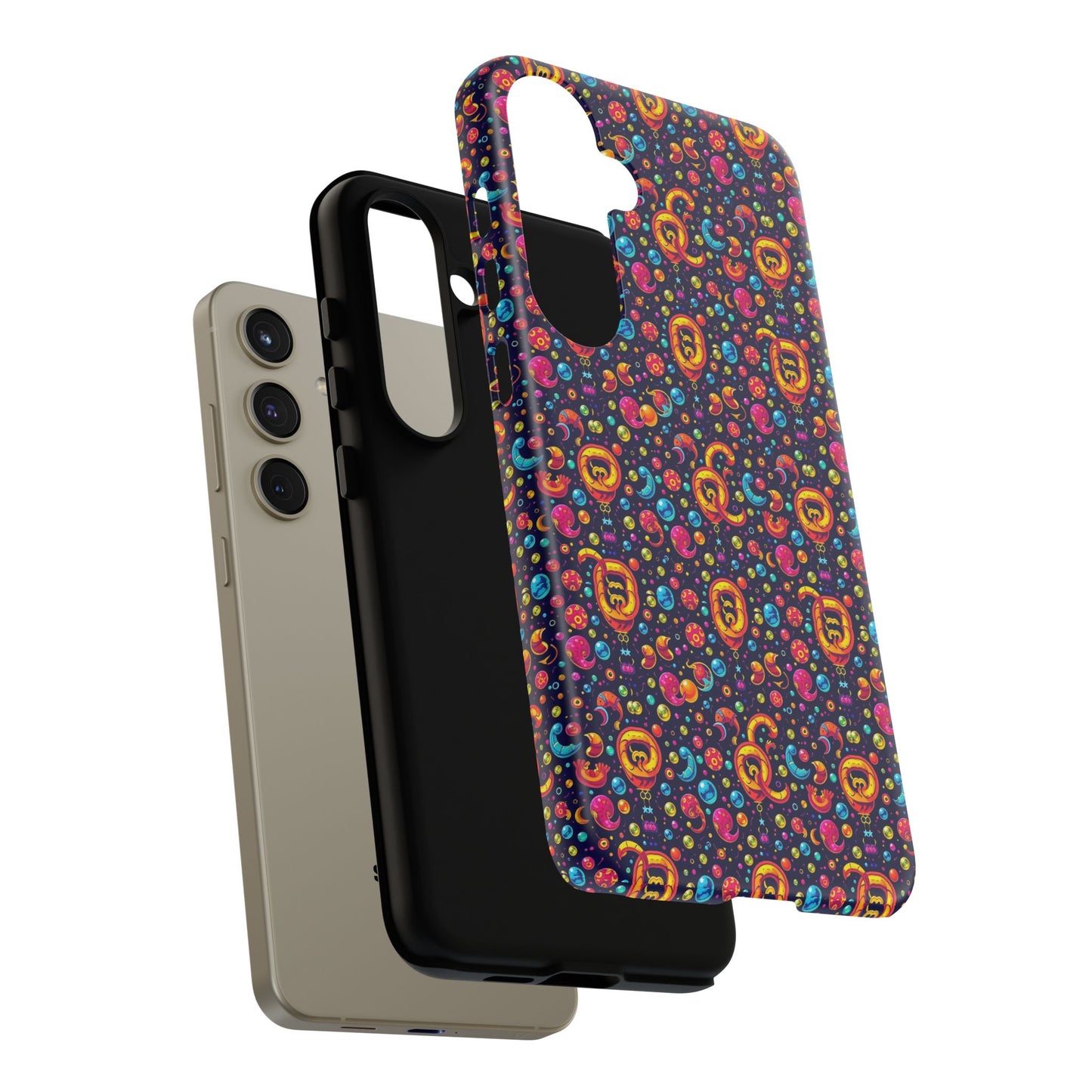 Tough Cases, Aquarius, Zodiac v1, Bubble Pattern