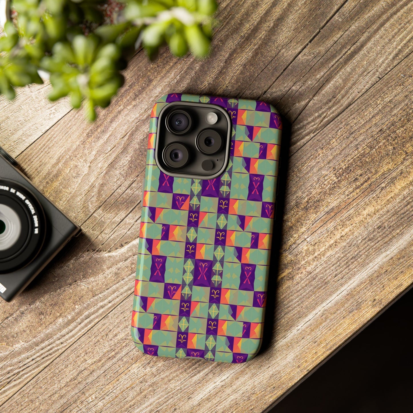 Tough Cases, Aquarius, Zodiac v2, Shape Pattern