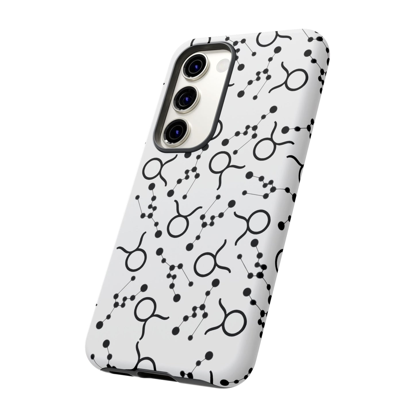 Tough Cases with the Taurus Zodiac sign for iPhone, Samsung Galaxy, and Google Pixel devices