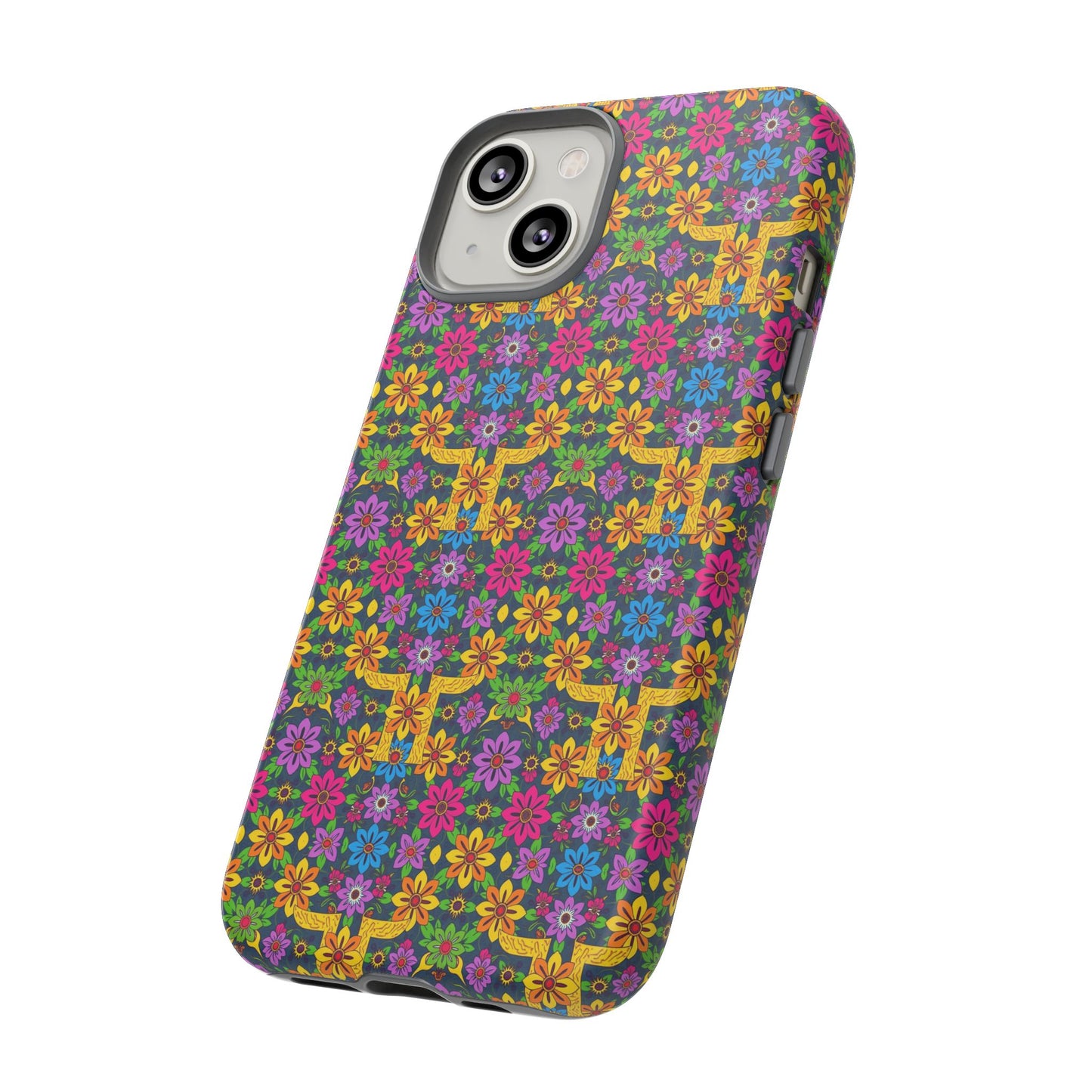 Tough Cases, Gemini, Zodiac v3, Flower Pattern
