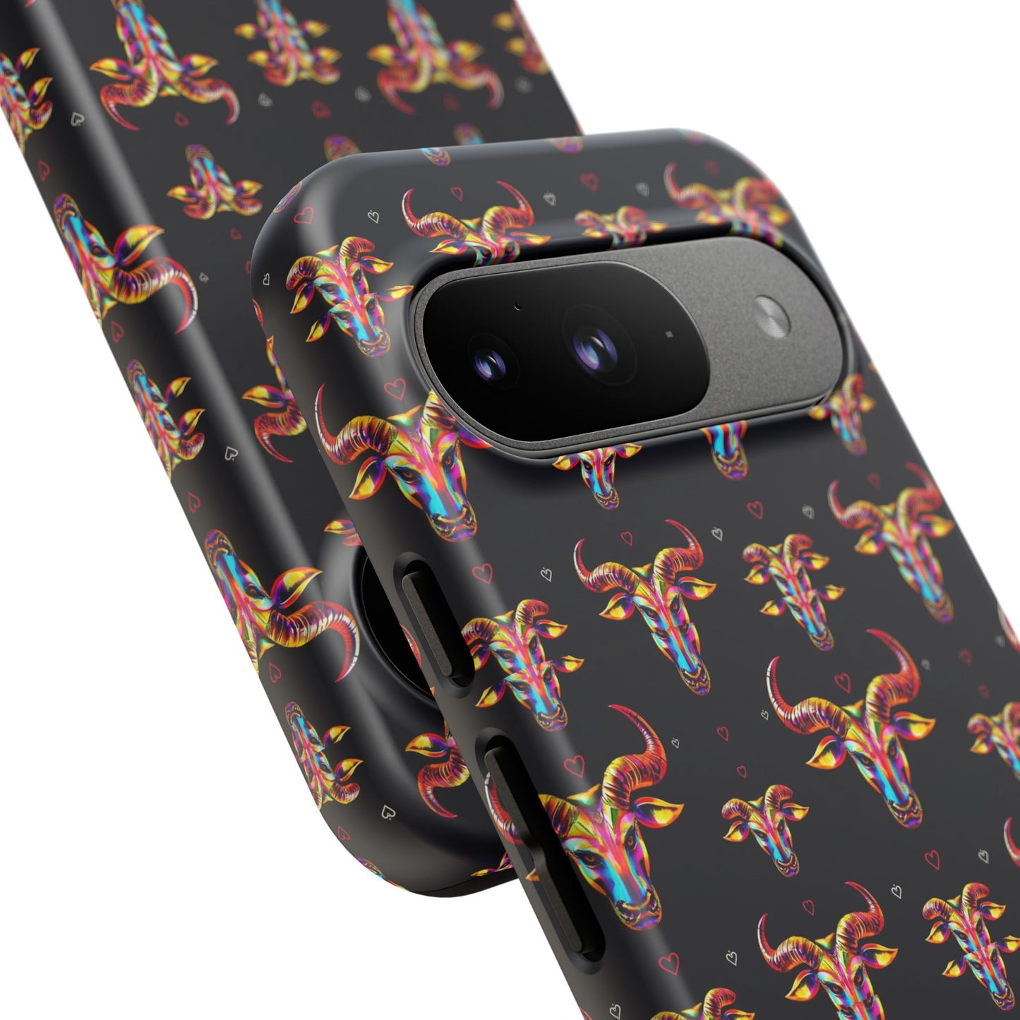Tough Cases, Taurus, Zodiac, Metal Pattern