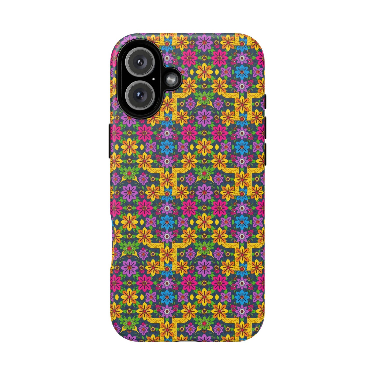 Tough Cases, Gemini, Zodiac v3, Flower Pattern