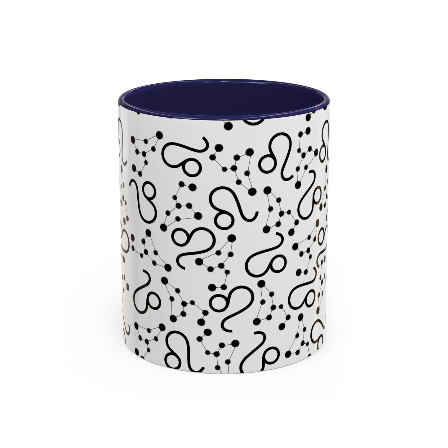 Accent Coffee Mug with the Leo sign (11, 15oz)