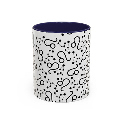 Accent Coffee Mug with the Leo sign (11, 15oz)