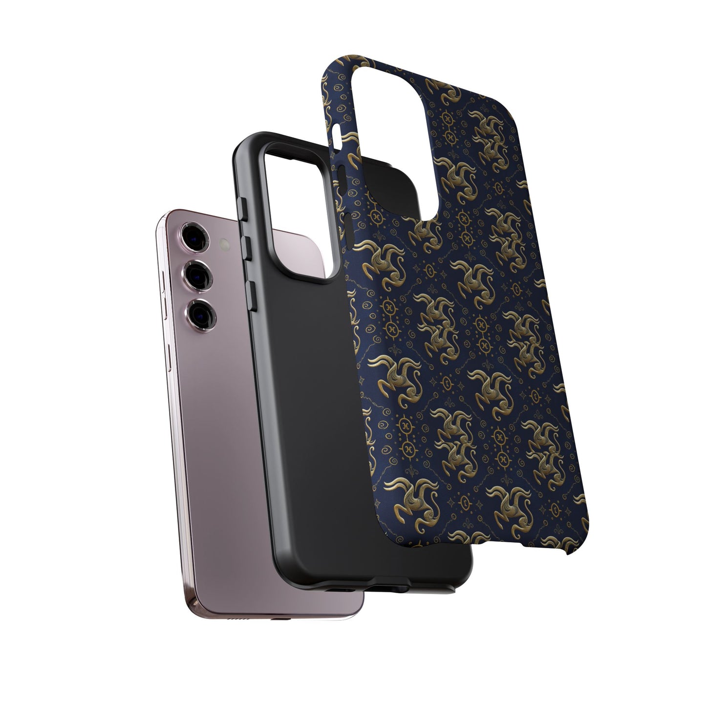 Tough Cases, Aquarius, Zodiac v2, Metal Pattern