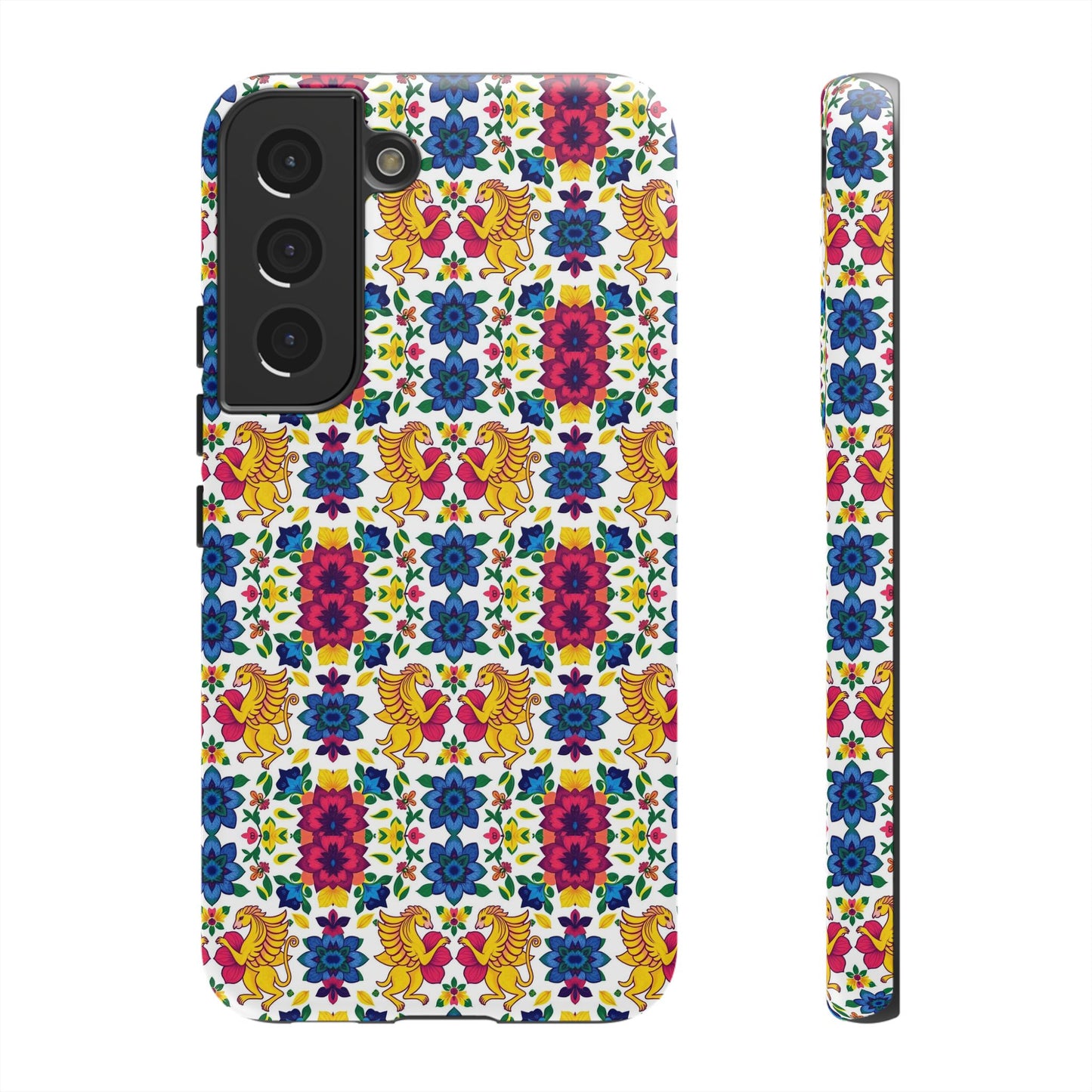 Tough Cases, Gemini, Zodiac, Flower Pattern