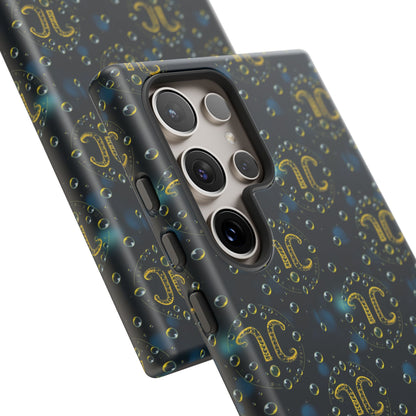 Tough Cases, Aquarius, Zodiac v2, Bubble Pattern