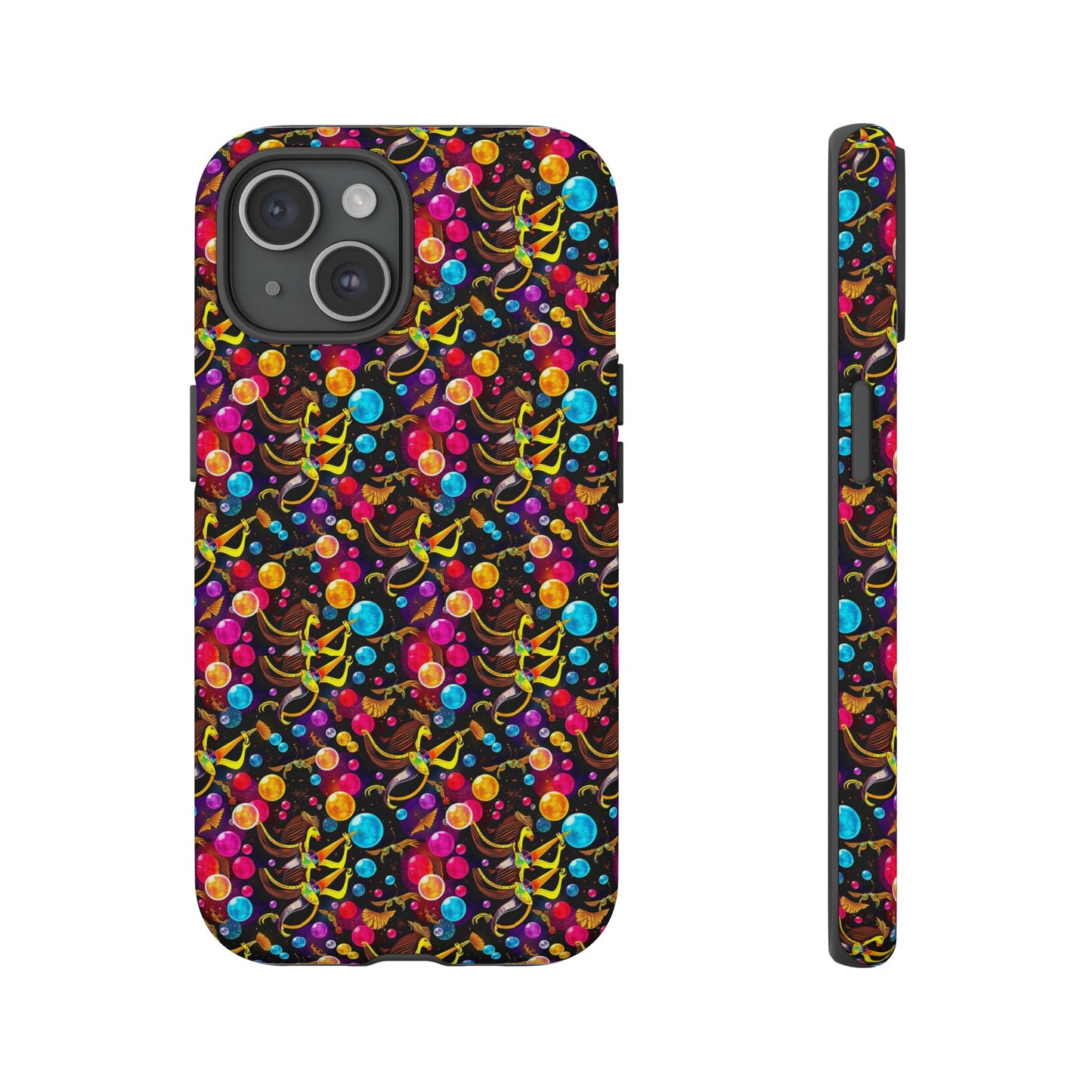Tough Cases, Sagittarius, Zodiac v1, Bubble Pattern