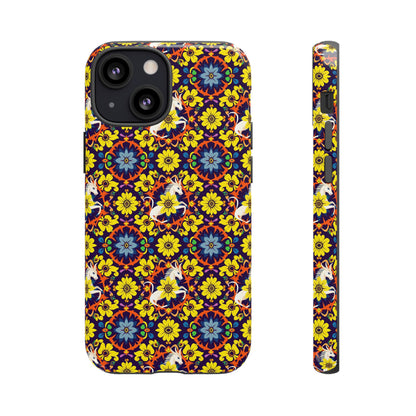 Tough Cases, Aquarius, Zodiac v3, Flower Pattern