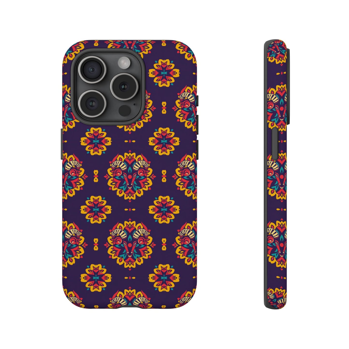 Tough Cases, Taurus, Zodiac, Flower Pattern
