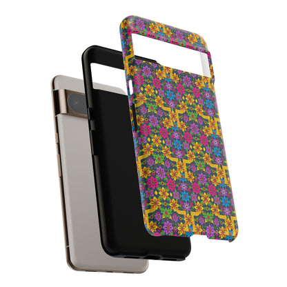Tough Cases, Gemini, Zodiac v3, Flower Pattern