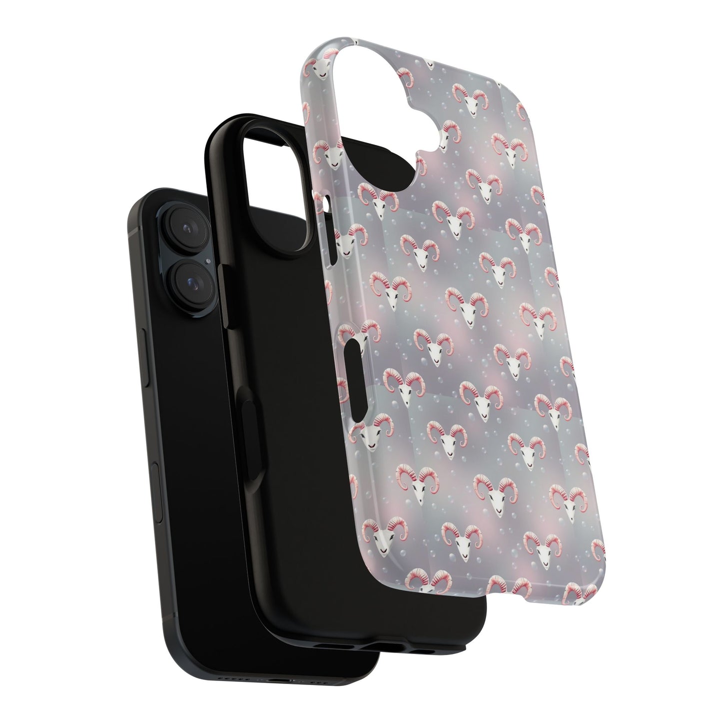 Tough Cases, Aries, Zodiac v2, Bubble Pattern