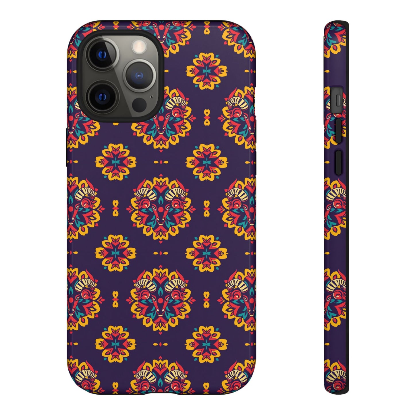 Tough Cases, Taurus, Zodiac, Flower Pattern