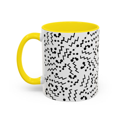 Accent Coffee Mug with the Aquarius sign (11, 15oz)