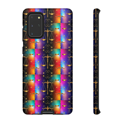 Tough Cases, Libra, Zodiac v1, Metal Pattern