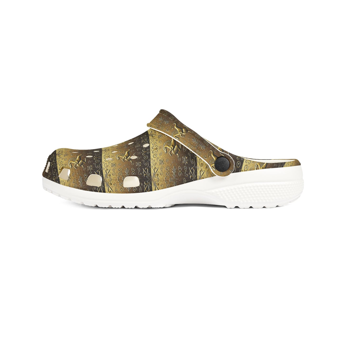 EVA Foam Rubber Shoes, (AOP), Aquarius, Zodiac v3, Pattern