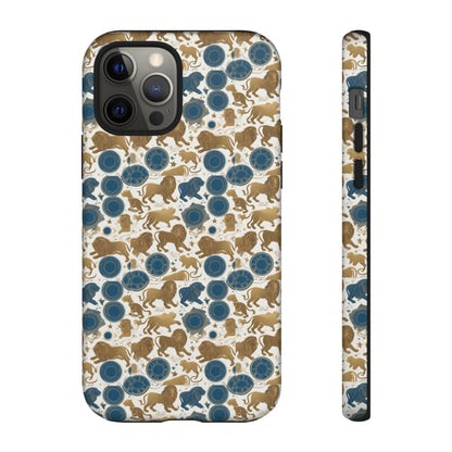 Tough Cases, Leo, Zodiac v2, Metal Pattern