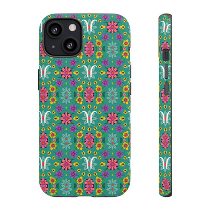 Tough Cases, Aquarius, Zodiac v4, Flower Pattern