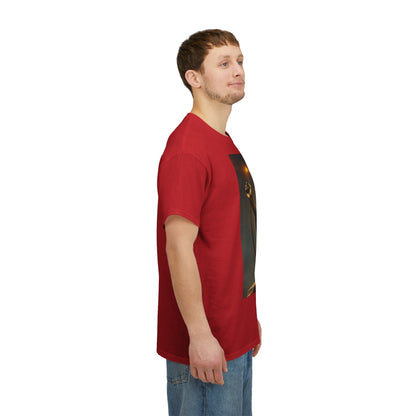 Unisex Heavy Cotton T-Shirt, Taurus God, Zodiac Design