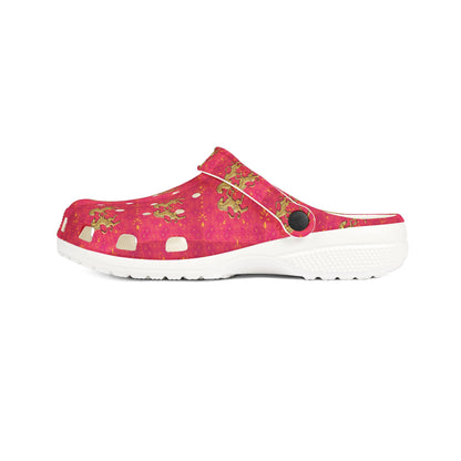 EVA Foam Rubber Shoes, (AOP), Gemini, Zodiac v1, Pattern