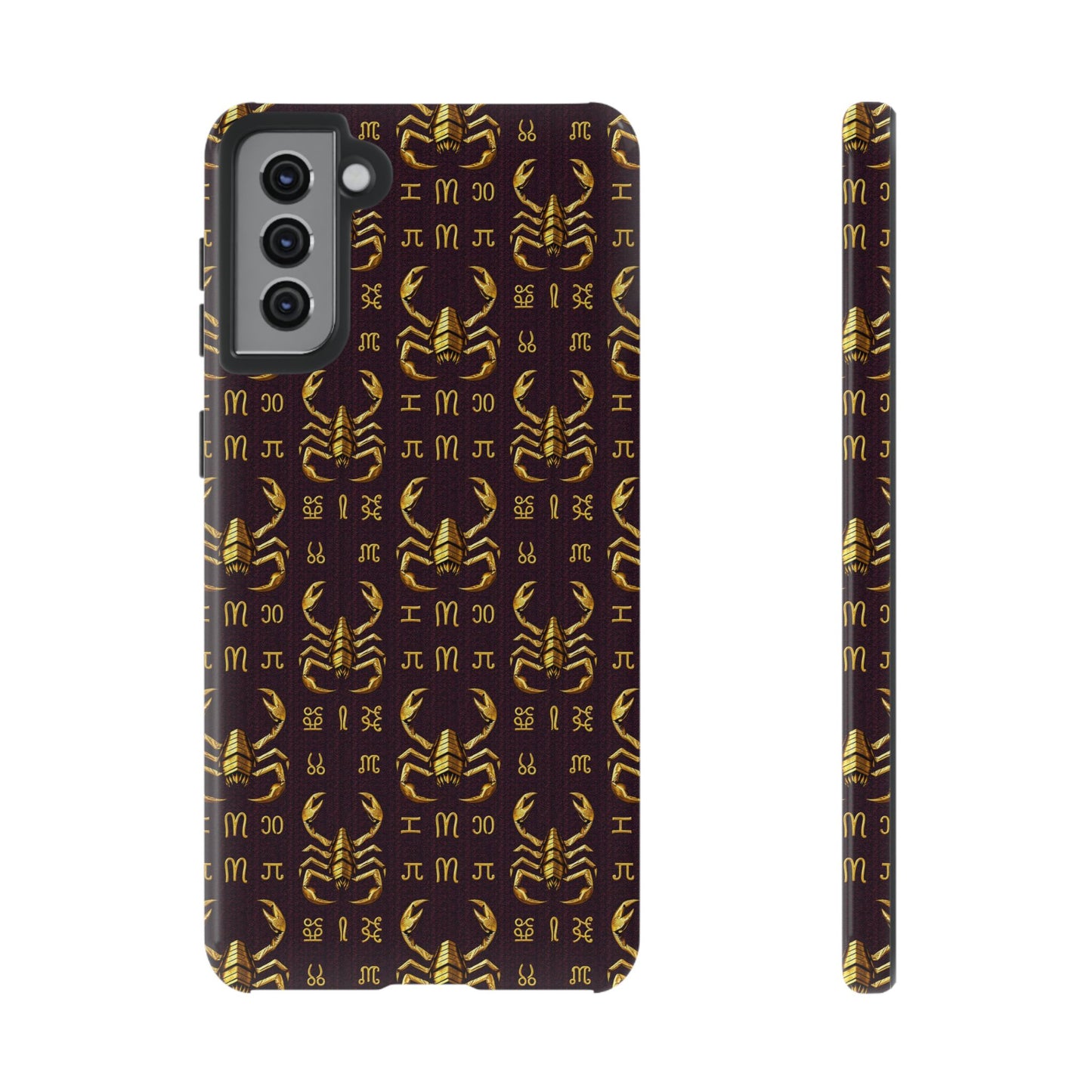 Tough Cases, Scorpio, Zodiac v2, Metal Pattern