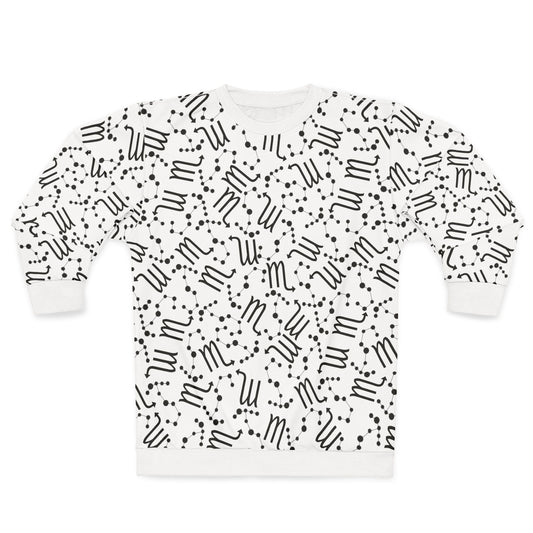 Zodiac AOP Unisex Sweatshirt Scorpio Zodiac Sign
