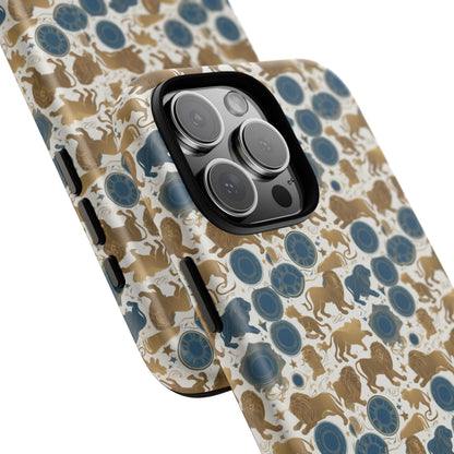 Tough Cases, Leo, Zodiac v2, Metal Pattern