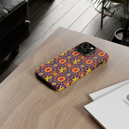 Tough Cases, Leo, Zodiac, Flower Pattern