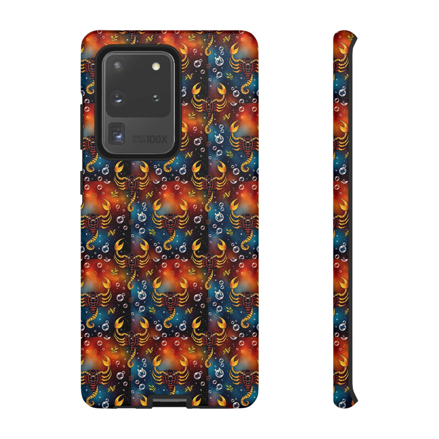 Tough Cases, Scorpio, Zodiac v2, Bubble Pattern